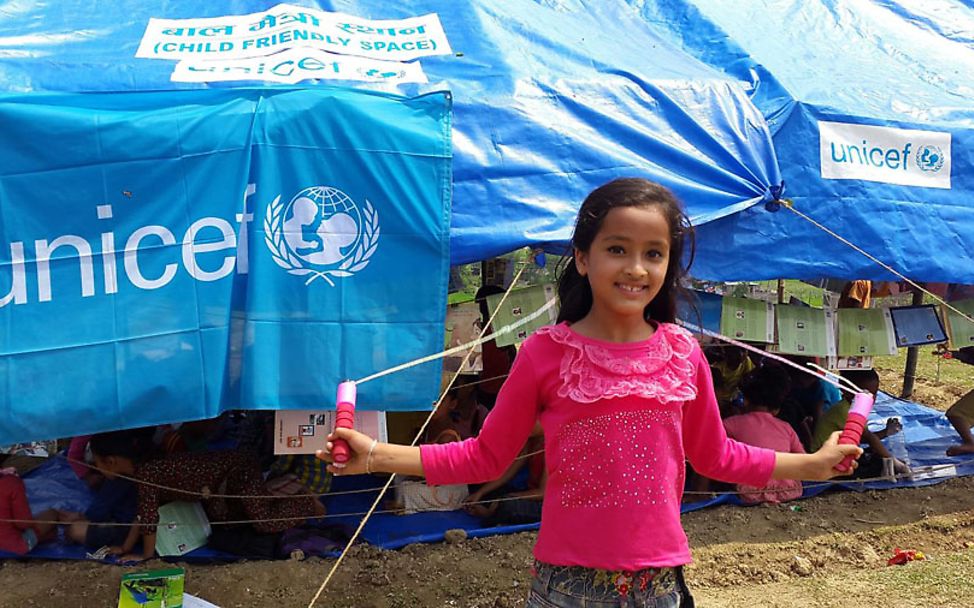 Erdbeben Nepal: UNICEF-Hilfe für die Kinder