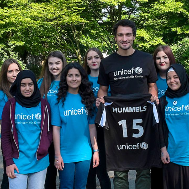 Mats Hummels: Neu im Team UNICEF