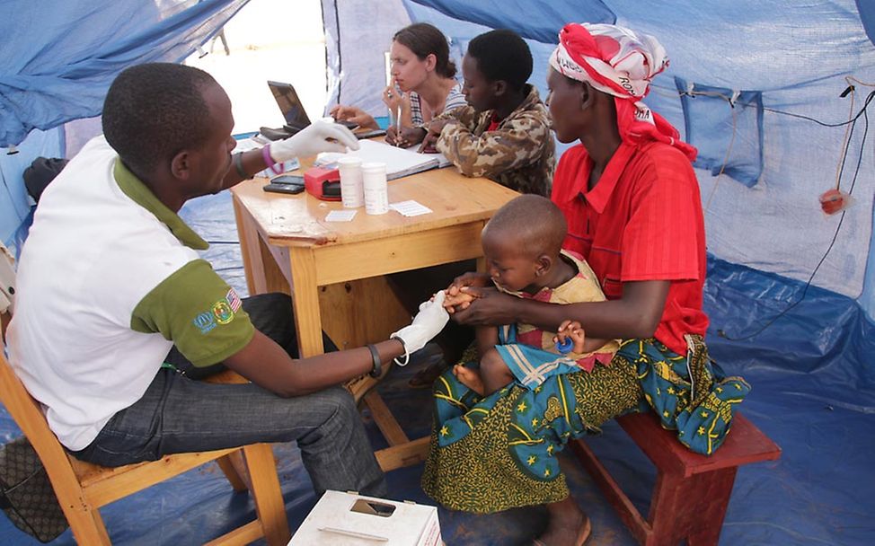 Burundi Krise: Medizinische Versorgung für Kinder