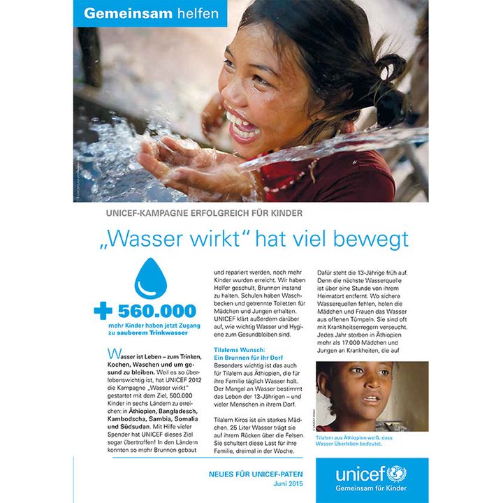 Information für UNICEF-Paten Juni 2015 Vorschau