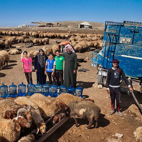 Wasserkonsum in Jordanien