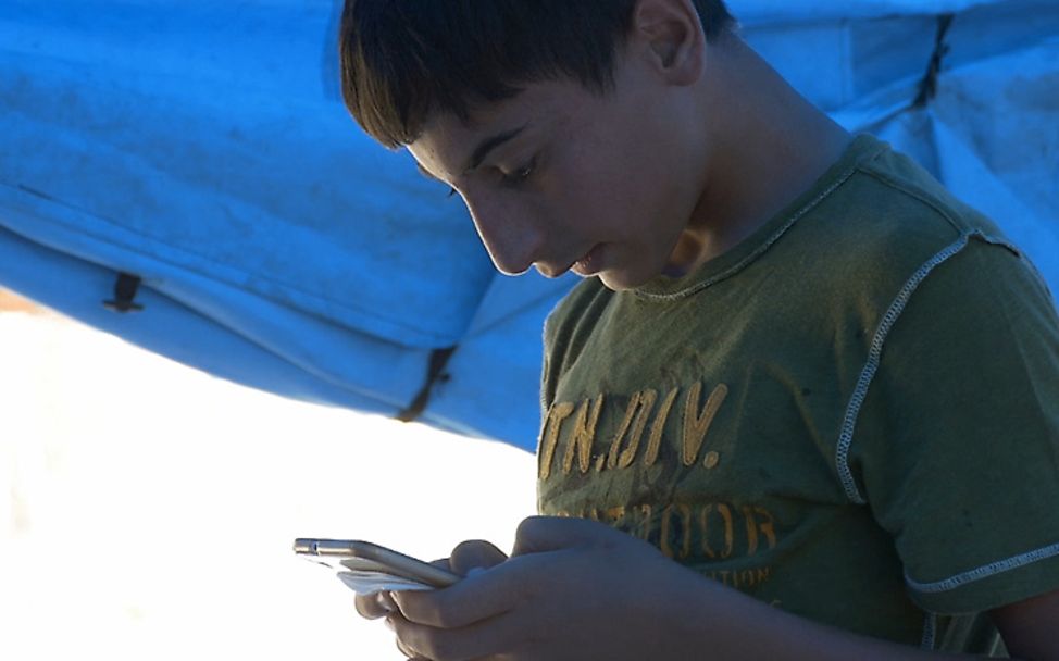 Flüchtlinge in Deutschland: Jehad mit seinem Smartphone