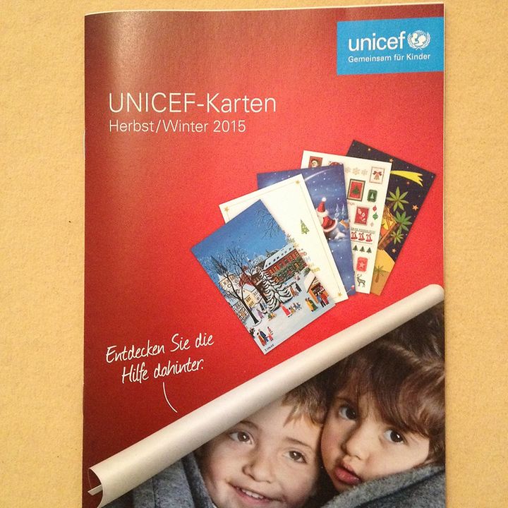 Grußkartenverkauf © UNICEF