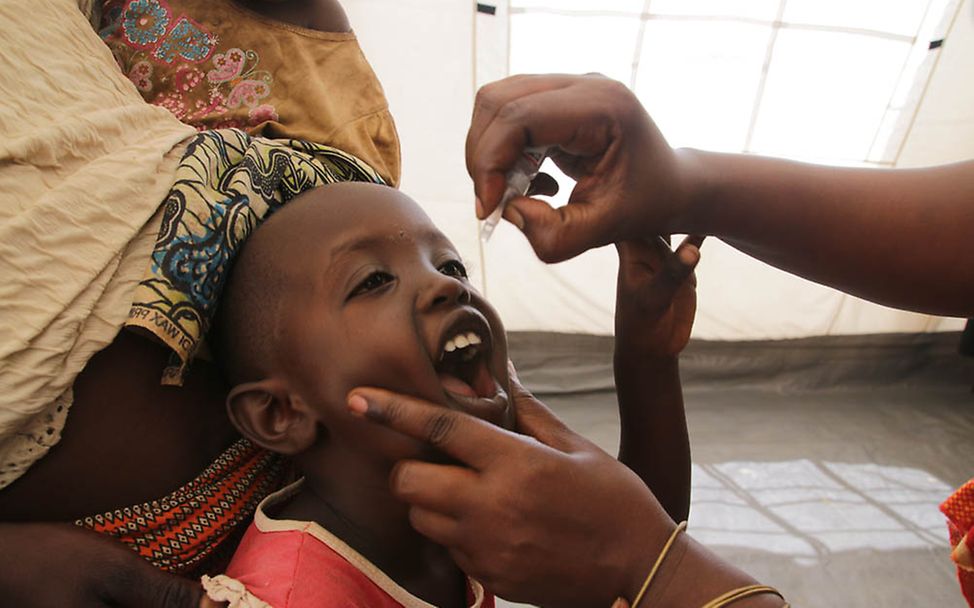 Kampf gegen Polio: Impfungen retten Kinderleben