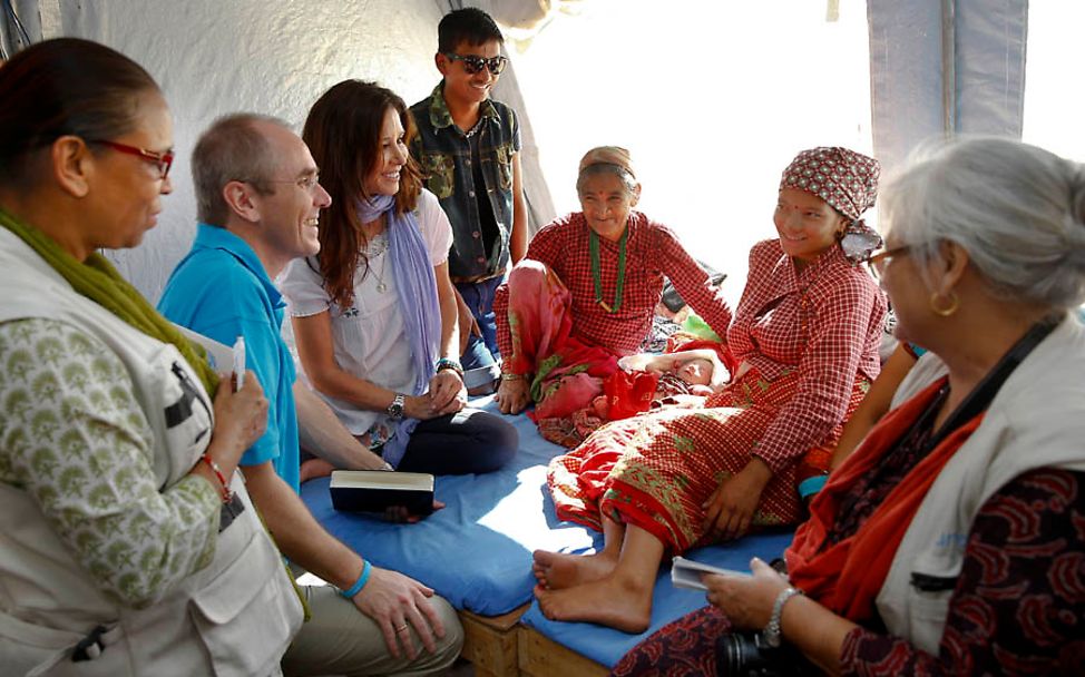 Nepal Erdbeben: Christian Schneider zu Besuch in Nepal