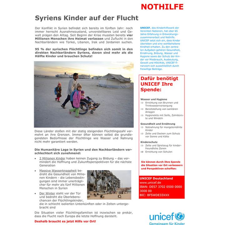 Syriens Kinder auf der Flucht
