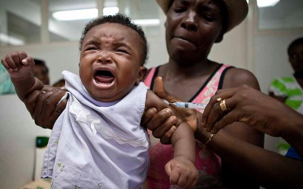 Haiti: Impfen rettet Kinderleben