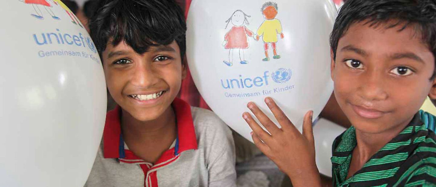 UNICEF hilft Straßenkindern wie Milon in Bangladesch 