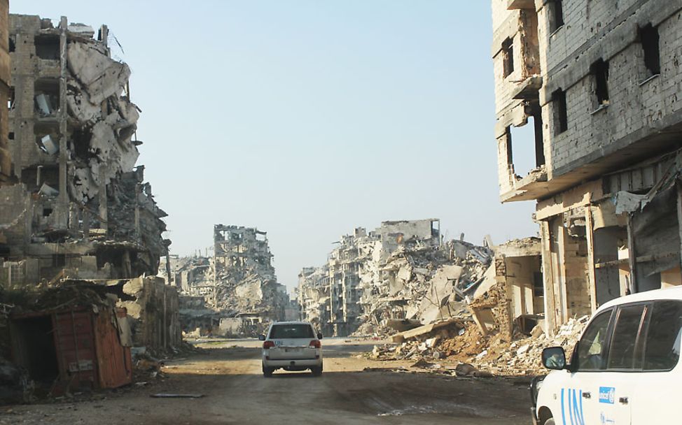 Homs zerstört